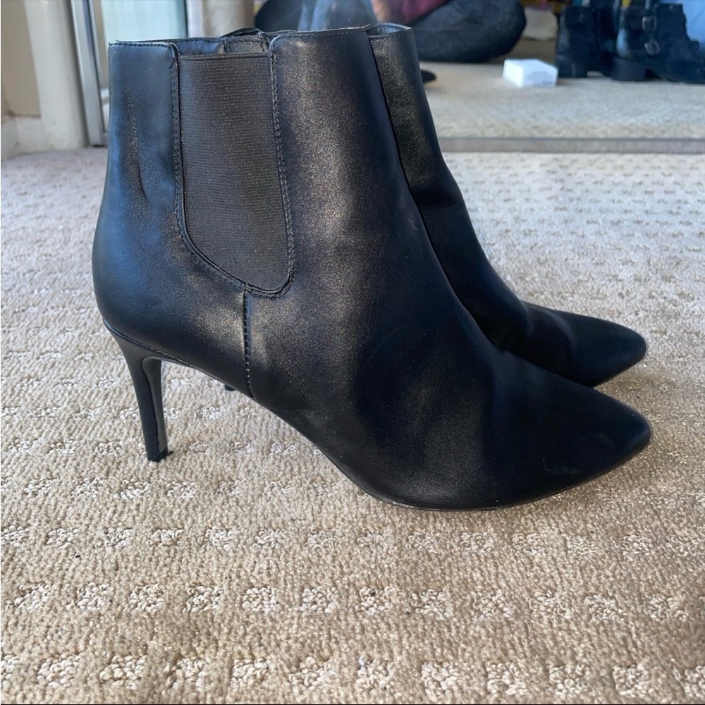 Express Pointed Toe Heeled Boots - image 1